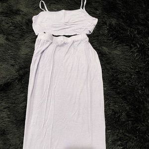 Lavender two piece (skirt midi)